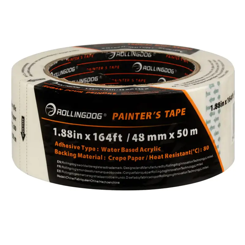 Лента малярная Rollingdog Standard 48 мм х 50 м (80024)