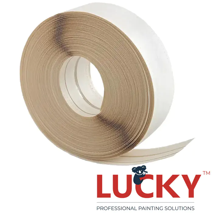 Лента бумажная углоформ. усил. пластиком Lucky 69,9 мм х 30,5 м (DCT-PT)