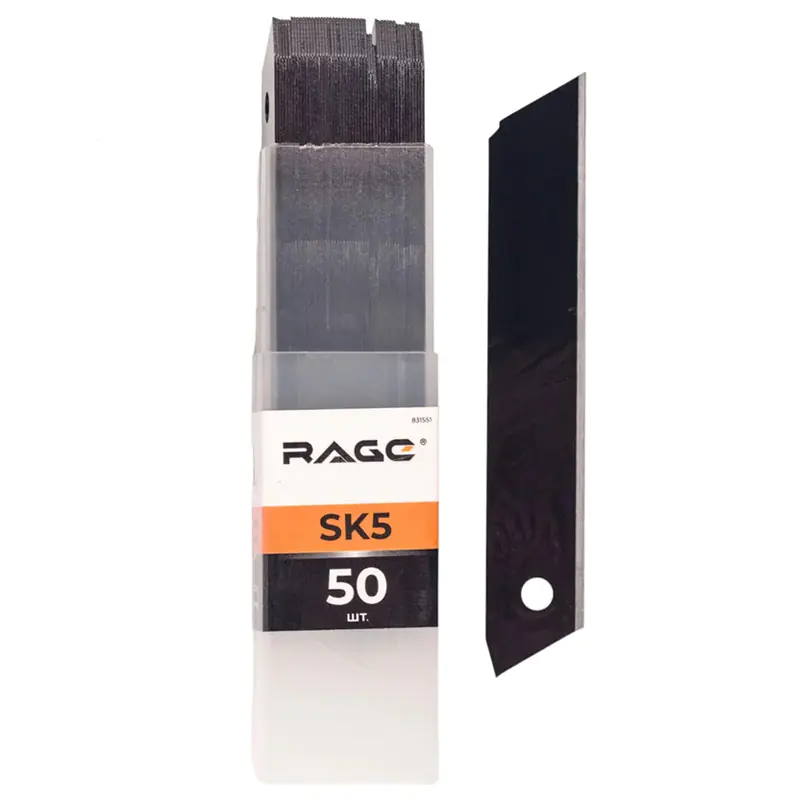 Лезвия для ножа 18 мм 50 шт VIRA SK5 831551