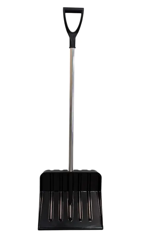 Лопата для снега из поликарбоната с черенком 400(450)х390 мм