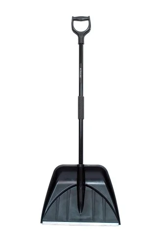 Лопата для уборки снега Профи 555х410 мм (черная)