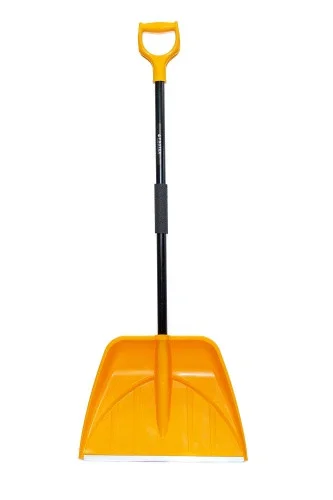 Лопата для уборки снега Профи 555х410 мм (желтая)