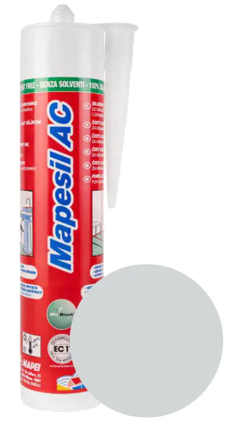 Герметик силиконовый MAPESIL AC 110 (манхеттен) 310 мл