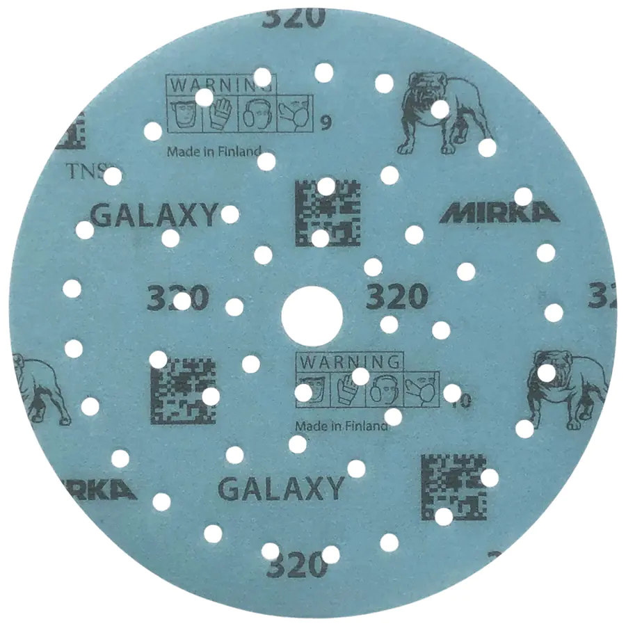 Шлифовальный круг 150 мм Mirka GALAXY Multifit Grip Р320