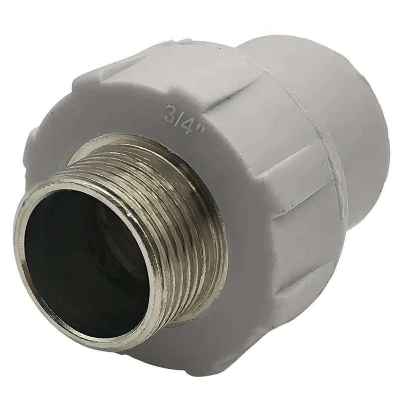 Муфта комбинированная с наружной резьбой 20х3/4" FIRAT ПП