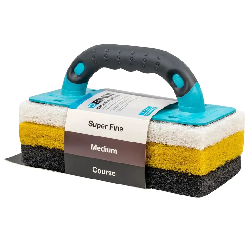 Набор губок для затирки (4 предмета) нейлон/полиэстер BIHUI CSPK4