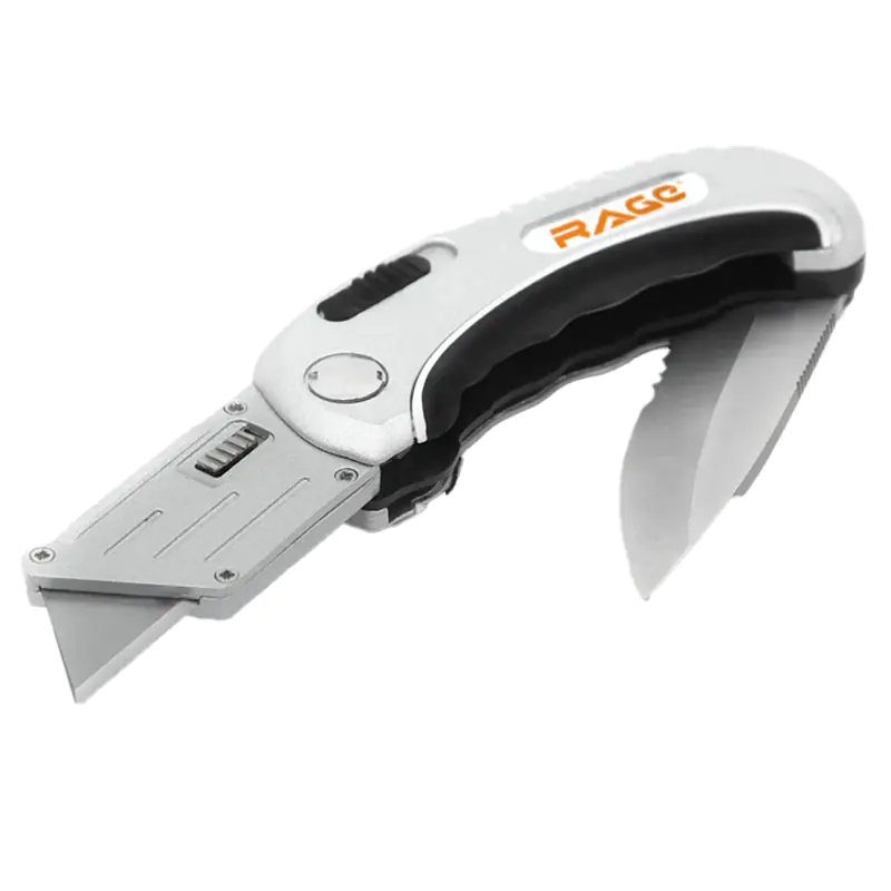 Нож универсальный складной 2 в 1 RAGE by VIRA (831112)