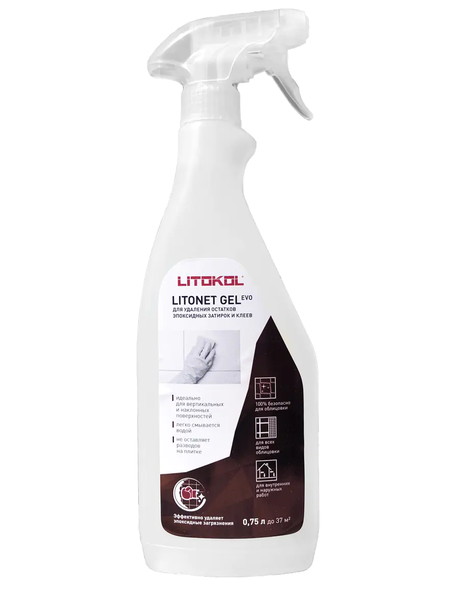 Чистящий состав Litokol Litonet Gel Evo, 0,75 л