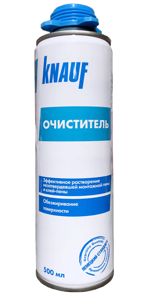 Очиститель пены KNAUF под пистолет, 500 мл