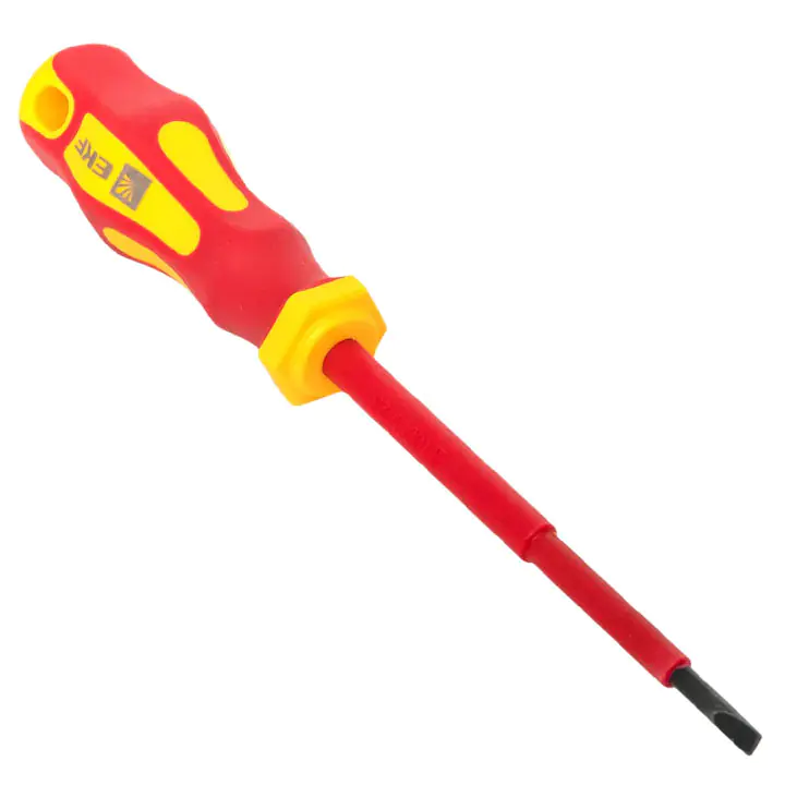 Отвертка диэлектрическая SL4 100 мм 1000 В EKF Master