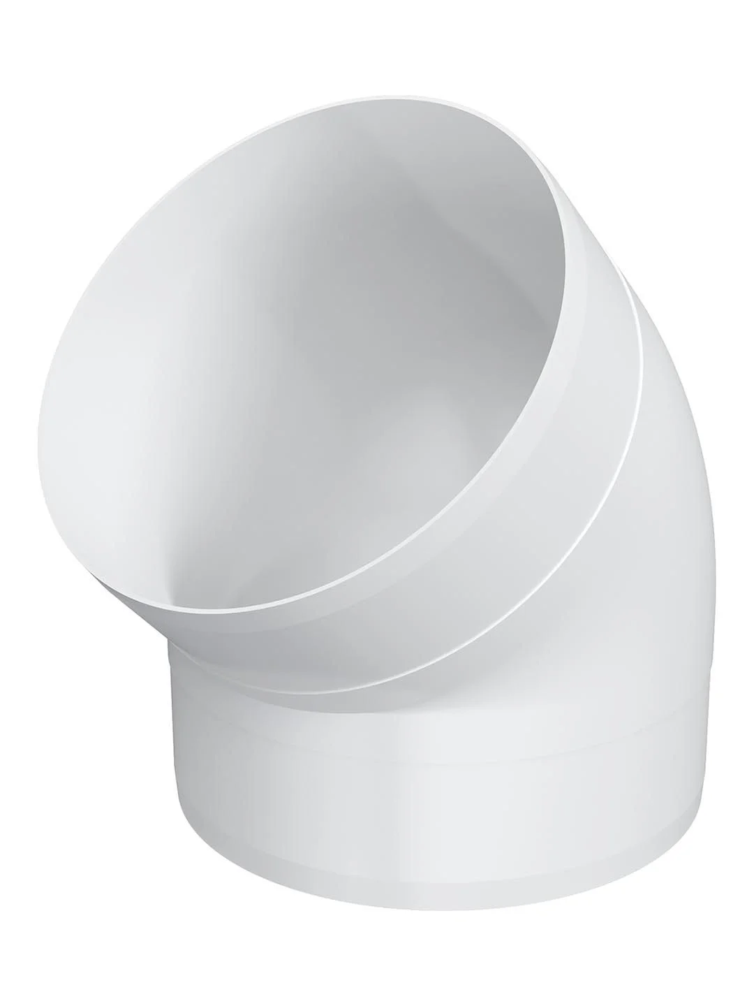 Колено 45º для круглых воздуховодов 125 мм (12,5ККП45)