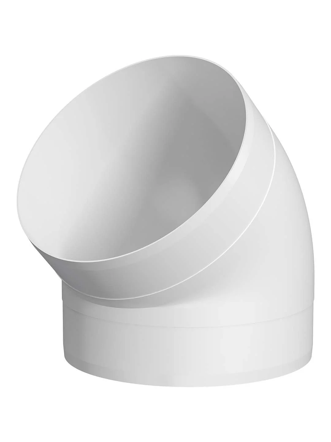 Колено 45º для круглых воздуховодов 150 мм (15ККП45)