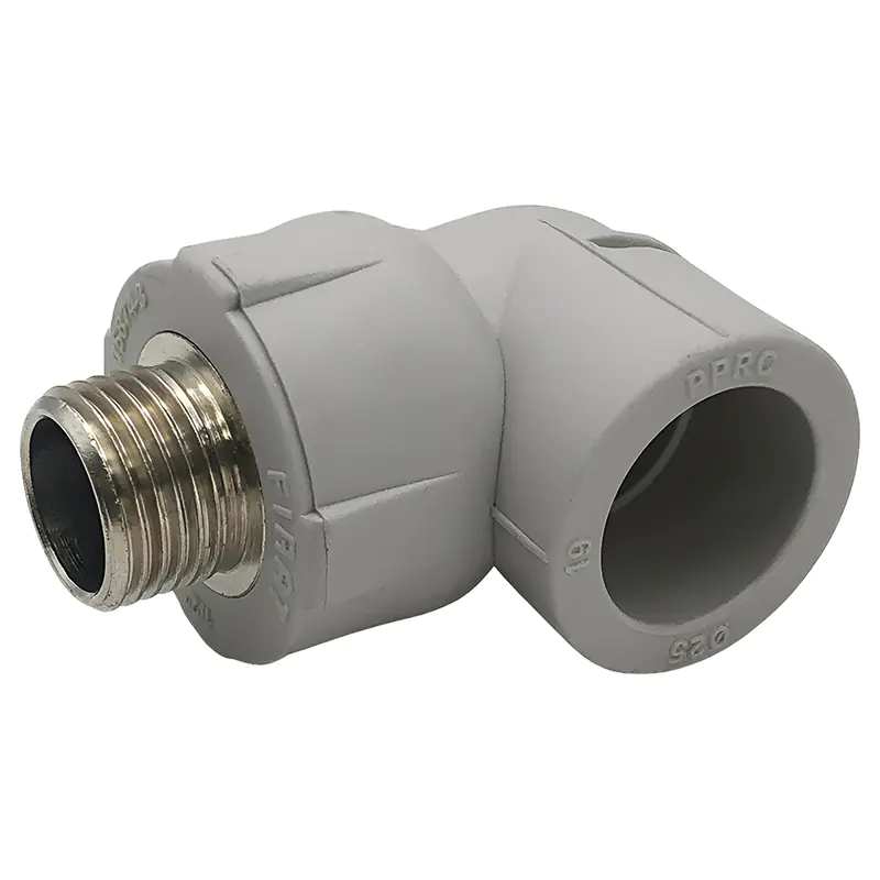 Отвод комбинированный с наружной резьбой 25х1/2" FIRAT ПП