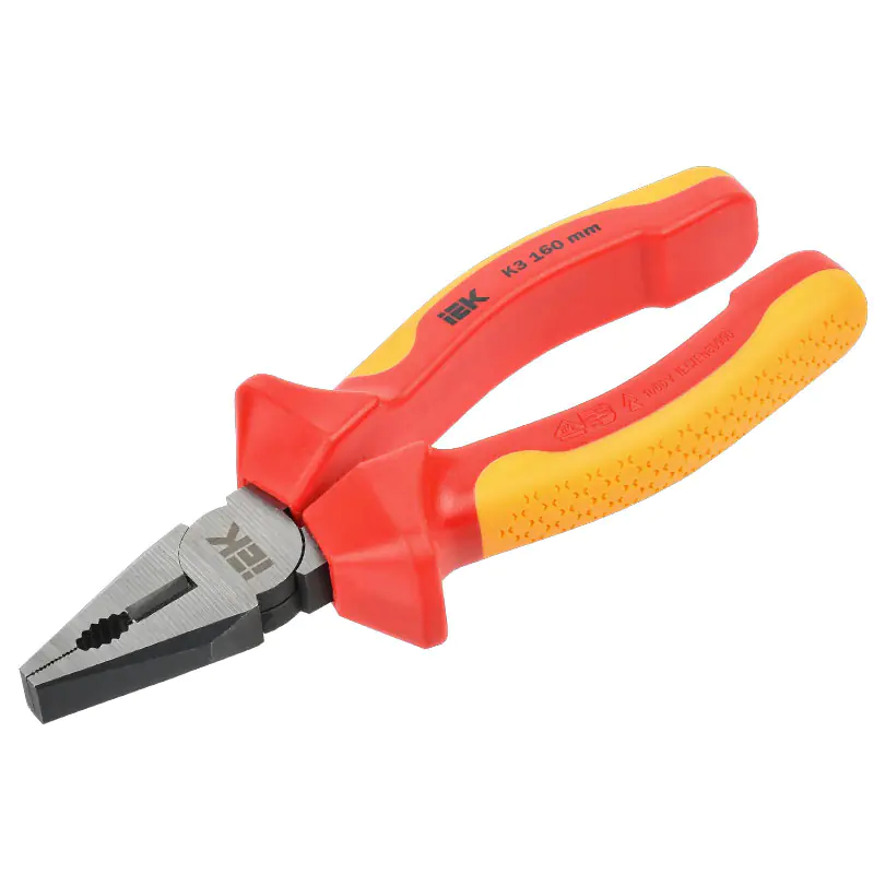 Пассатижи диэлектрические 160 мм 1000 В IEK