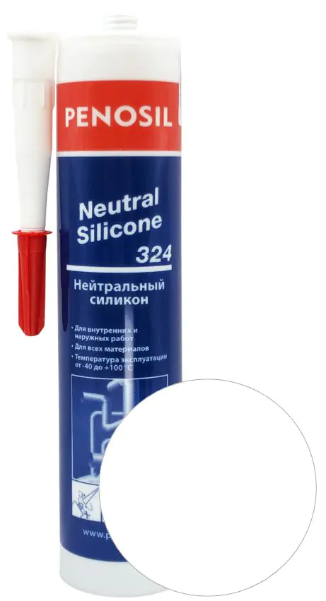 Герметик силиконовый Penosil Neutral Silicone 324 (белый) 280 мл