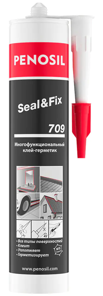 Клей-герметик Penosil Premium Seal&Fix 709 универсальный (белый) 290 мл