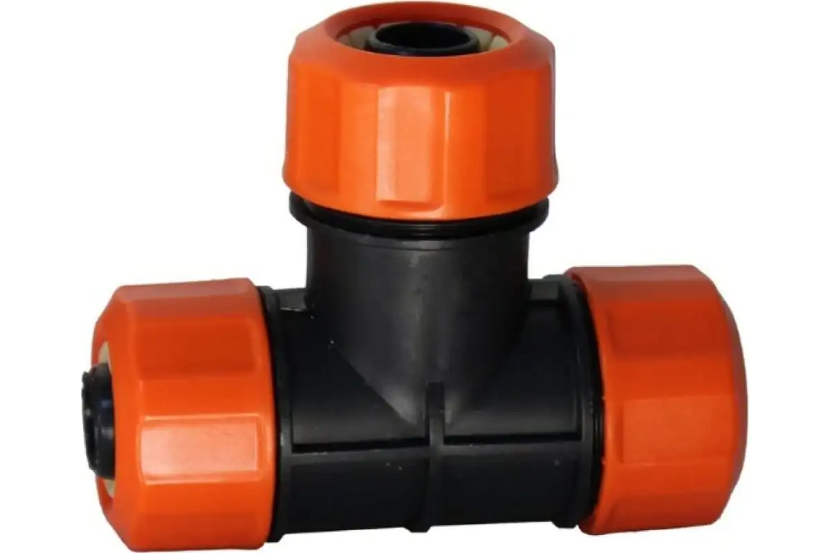 Переходник Т-образный для шлангов 3/4" Amigo (74009)