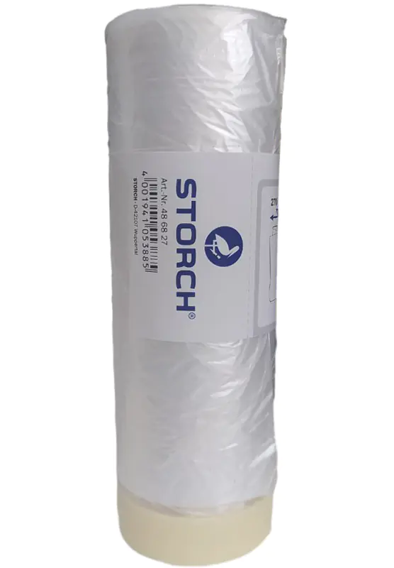 Пленка укрывочная Storch CQ Folie с клейкой лентой 2,70х16 м