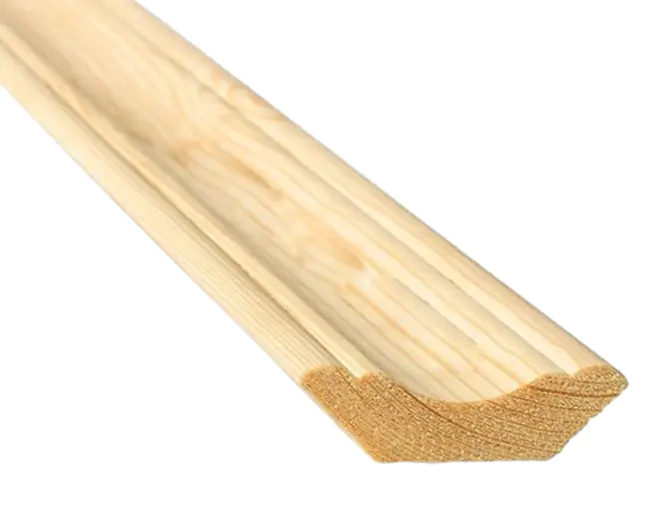 Плинтус напольный с фаской 45х12х3000 мм (сорт А)