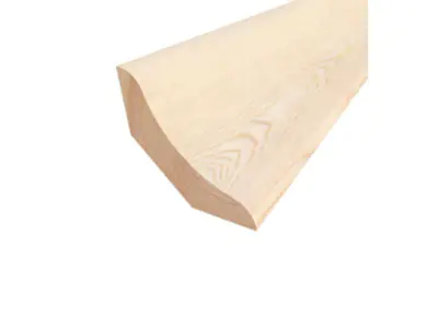 Плинтус напольный без фаски 28х12х2500 мм (сорт А)