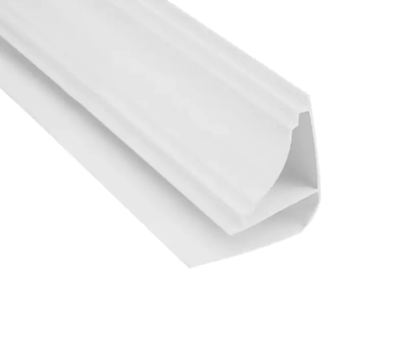 Плинтус потолочный для панелей ПВХ 3 м (глянец) Идеал Ламини