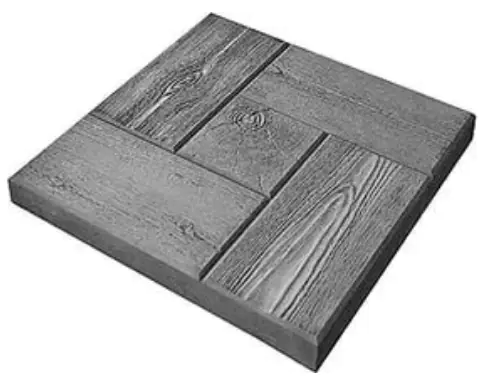 Тротуарная плитка 300х300х30 мм Калифорния под дерево (до 5% боя)