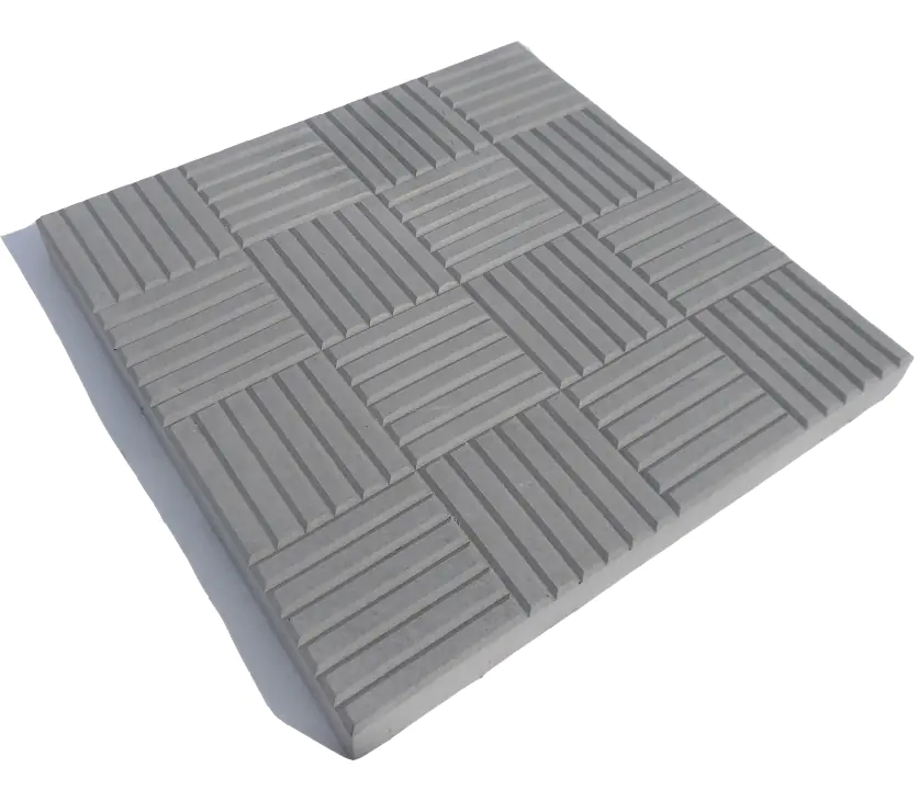 Тротуарная плитка 300х300х30 мм Шашки (до 5% боя)