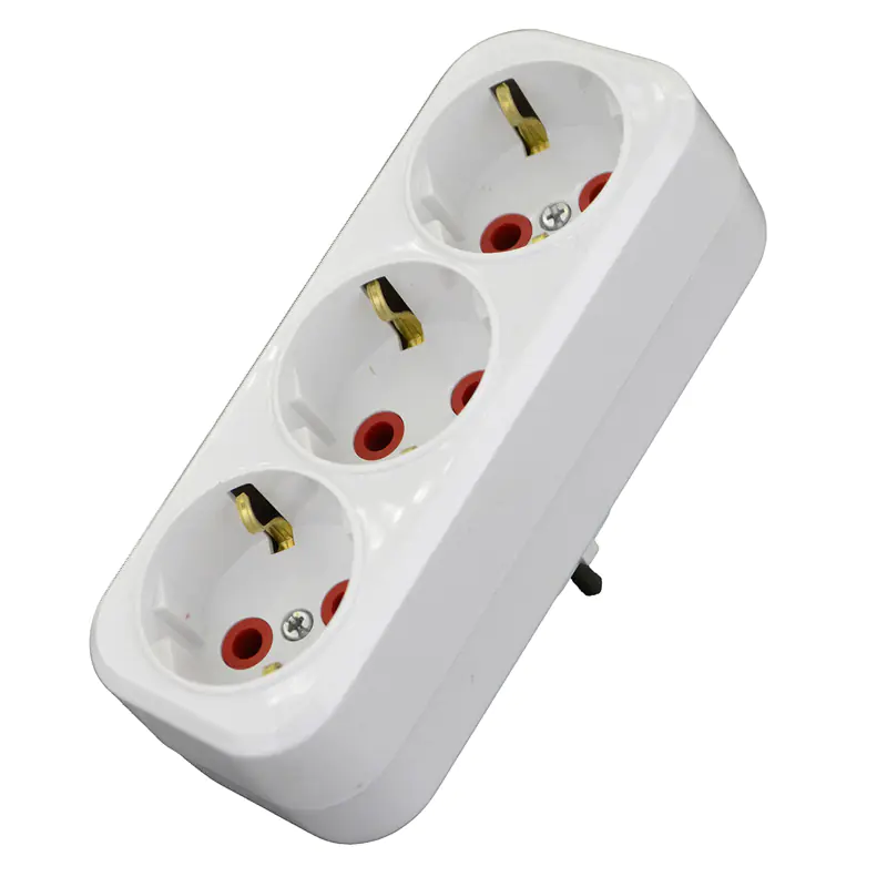 Разветвитель 3 розетки с/з 250В 16А AY-KA 77 134 00