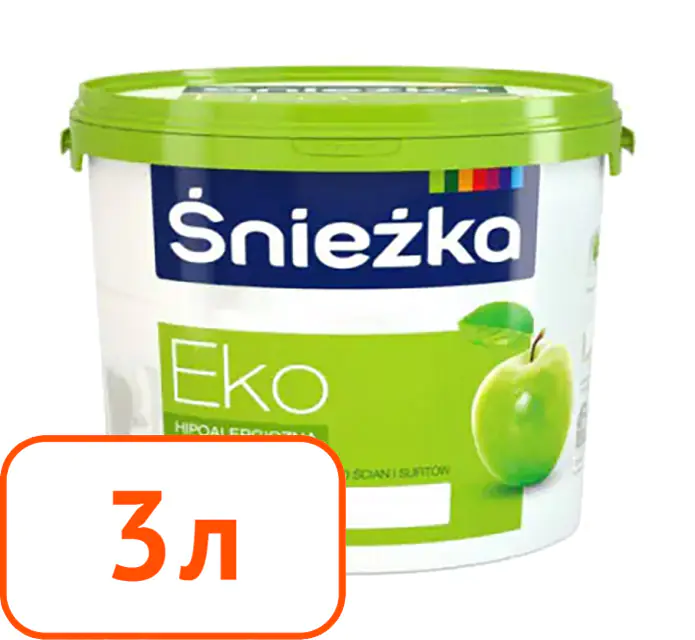 Краска Sniezka EKO интерьерная, 3 л