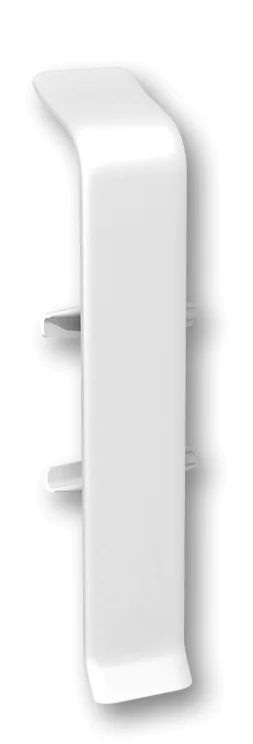 Соединитель для плинтуса Идеал Деконика 70 мм (001, белый)