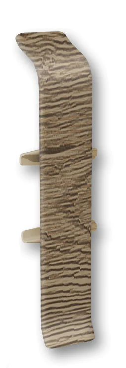 Соединитель для плинтуса Идеал Деконика 70 мм (211, дуб рустик)