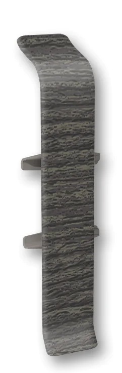 Соединитель для плинтуса Идеал Деконика 70 мм (352, каштан серый)