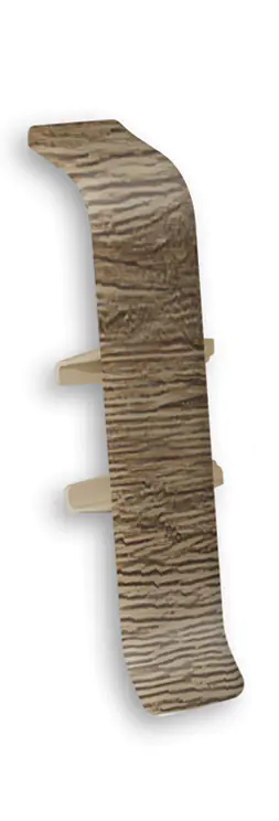 Соединитель для плинтуса Идеал Деконика 55 мм (211, дуб рустик)