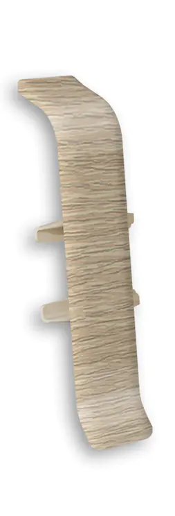 Соединитель для плинтуса Идеал Деконика 55 мм (213, дуб северный)