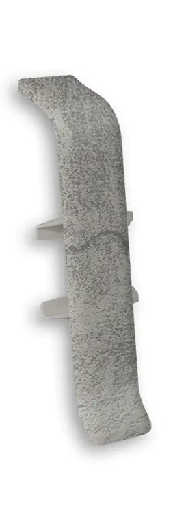 Соединитель для плинтуса Идеал Деконика 55 мм (547, лофт светло-серый)