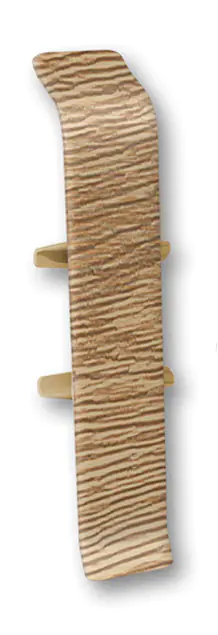 Соединитель для плинтуса Идеал Деконика 70 мм (221, дуб янтарный)