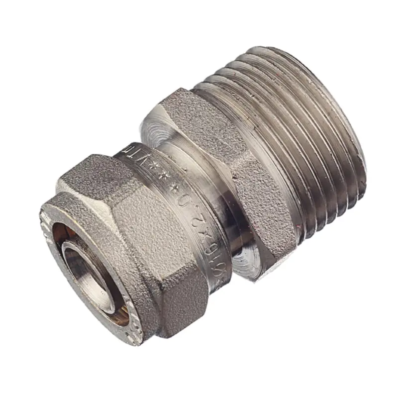 Соединитель обжимной Valtec 16х3/4" НР