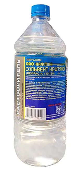 Сольвент нефтяной нефрас-А-130/150 ОАО "Нафтан" 0,9 л