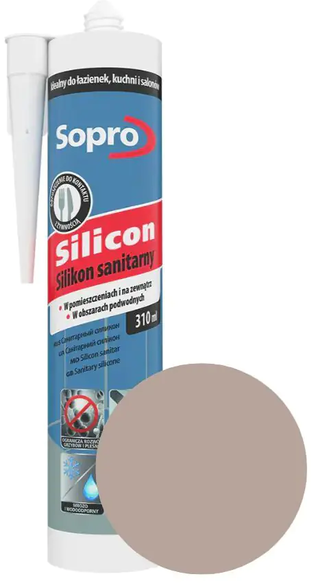 Герметик силиконовый Sopro 33 (юра) 310 мл