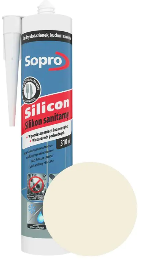 Герметик силиконовый Sopro 27 (пергамон) 310 мл