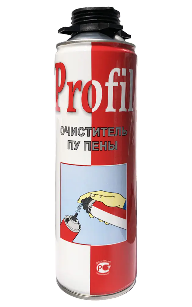 Очиститель монтажной пены Soudal Profil под пистолет, 400 мл