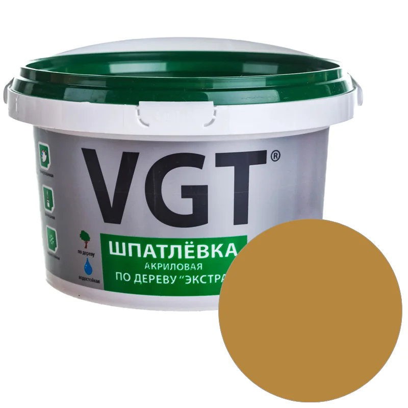 Шпатлевка по дереву VGT Экстра (лиственница) 1 кг
