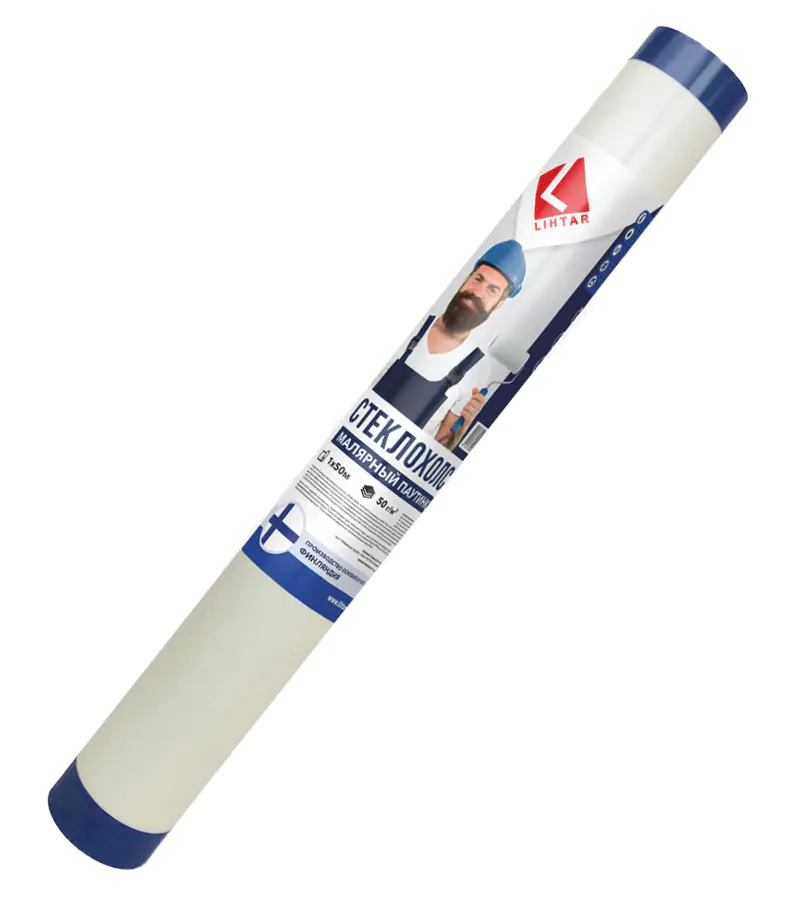 Стеклохолст LIHTAR 50 г/м², 50 м²