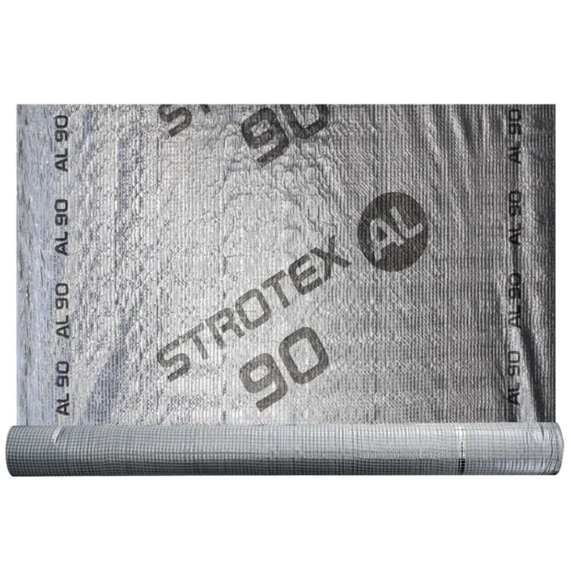 Пароизоляция армированная Strotex AL 90, 75 м²
