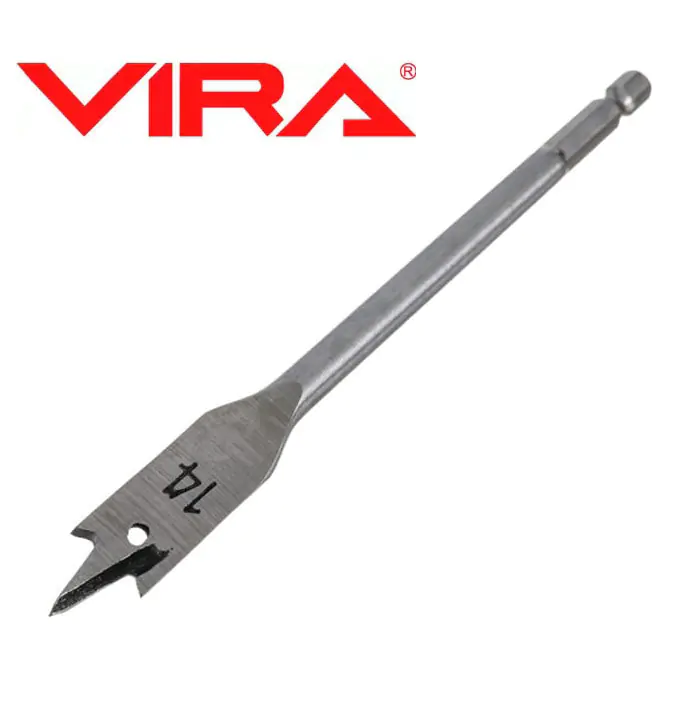 Сверло перовое по дереву 14х152 мм VIRA (557014)