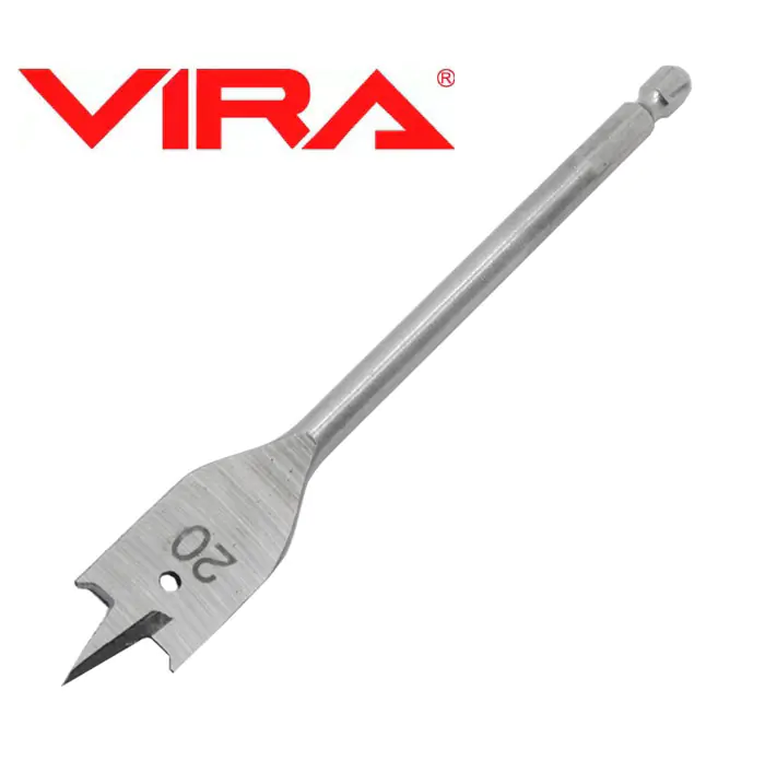 Сверло перовое по дереву 20х152 мм VIRA (557020)