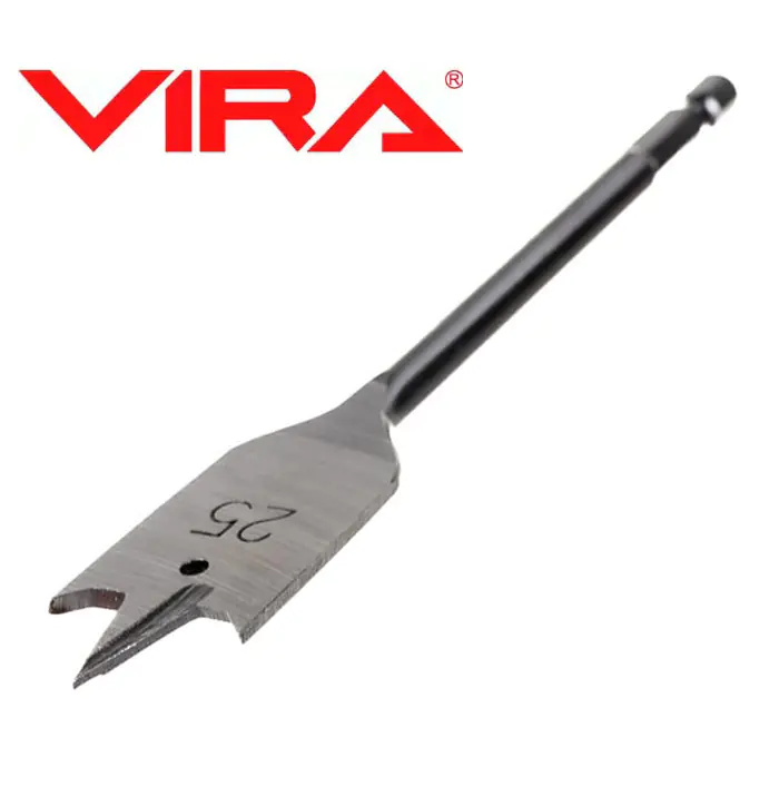 Сверло перовое по дереву 25х152 мм VIRA (557025)