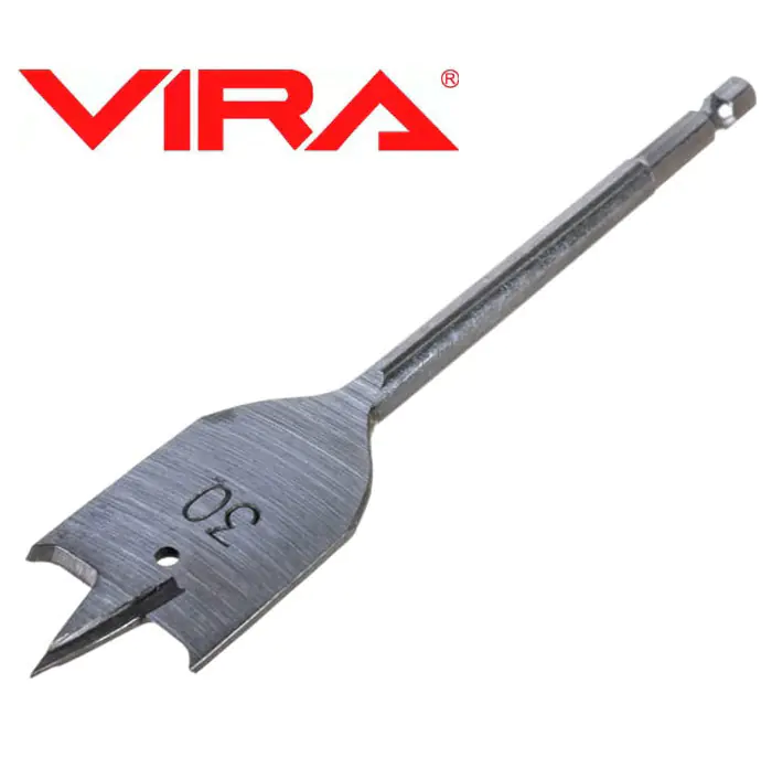 Сверло перовое по дереву 30х152 мм VIRA (557030)