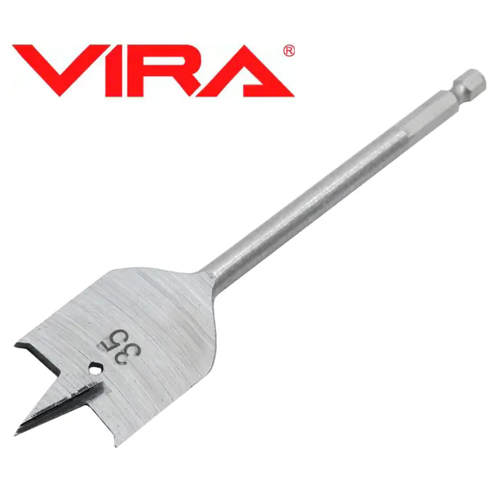 Сверло перовое по дереву 35х152 мм VIRA (557035)