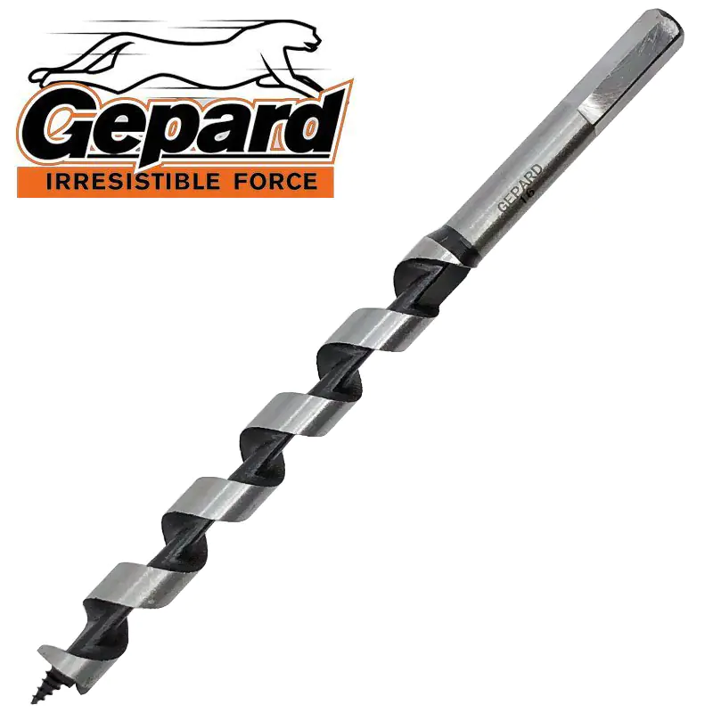 Сверло по дереву спиральное Gepard 16х175х235 мм
